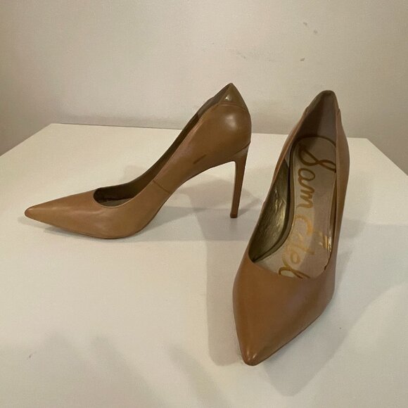 Sam Edelman Nude 3" Heels. Size 12. - Picture 1 of 6